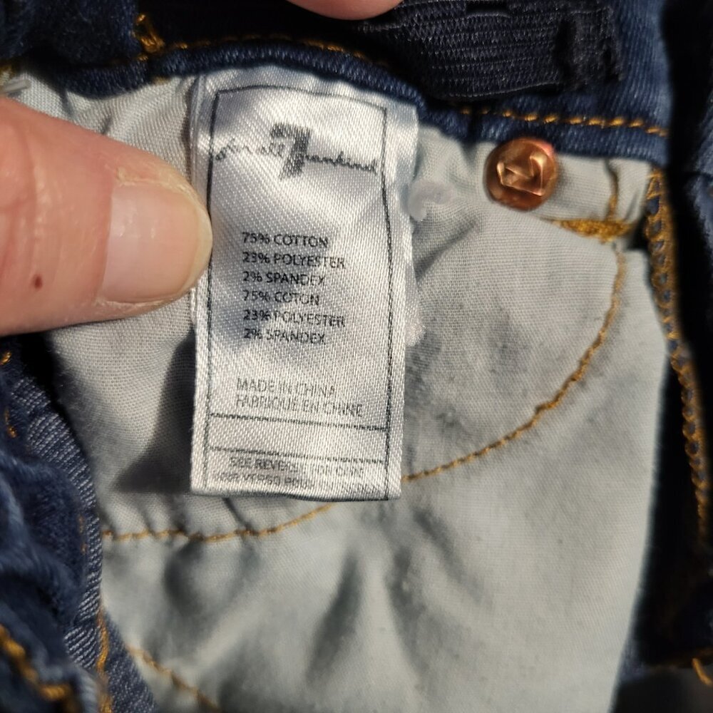 7 FOR ALL MANKIND GIRLS JEANS SIZE 3T - Picture 7 of 7